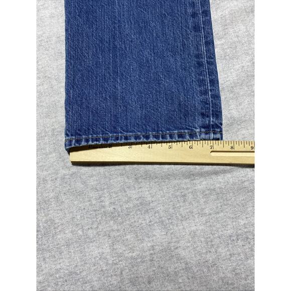 Polo Ralph Lauren Jeans Mens Tag 35x30 Actual 36x29.5 Blue Straight Designer - Picture 13 of 13